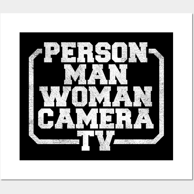 Man Woman Person Camera TV Trump Posters and Art Prints TeePublic